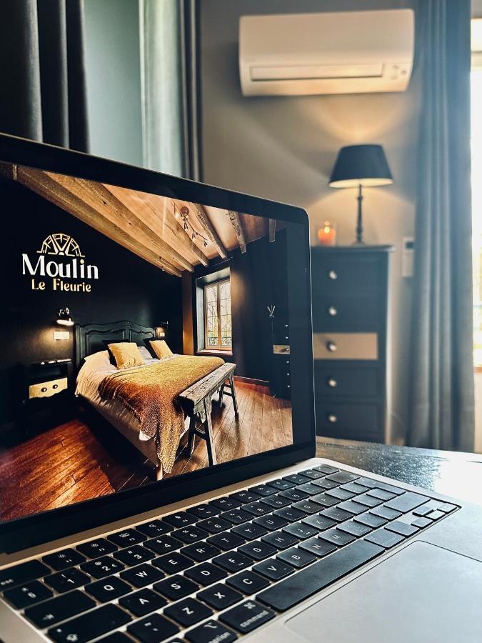 Hotel Moulin Le Fleurie Charenton-du-Cher Exterior foto